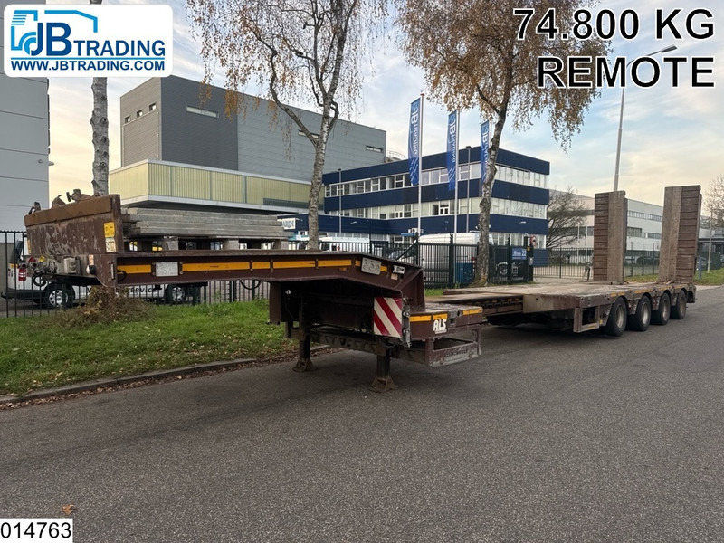 Faymonville Lowbed 74,800 kg, Extendable, Steering axle, Remote - عربة مسطحة منخفضة نصف مقطورة: صور 1 Faymonville Lowbed 74,800 kg, Extendable, Steering axle, Remote - عربة مسطحة منخفضة نصف مقطورة: صور 1