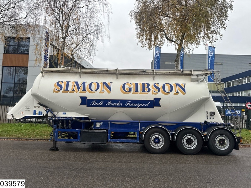 Feldbinder Silo 40.000 Liter, 3 Comp - نصف مقطورة صهريج: صور 2 Feldbinder Silo 40.000 Liter, 3 Comp - نصف مقطورة صهريج: صور 2