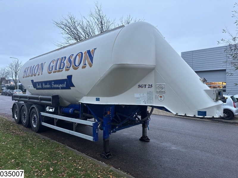 نصف مقطورة صهريج Feldbinder Silo 40.000 Liter, 3 Comp: صور 8 نصف مقطورة صهريج Feldbinder Silo 40.000 Liter, 3 Comp: صور 8