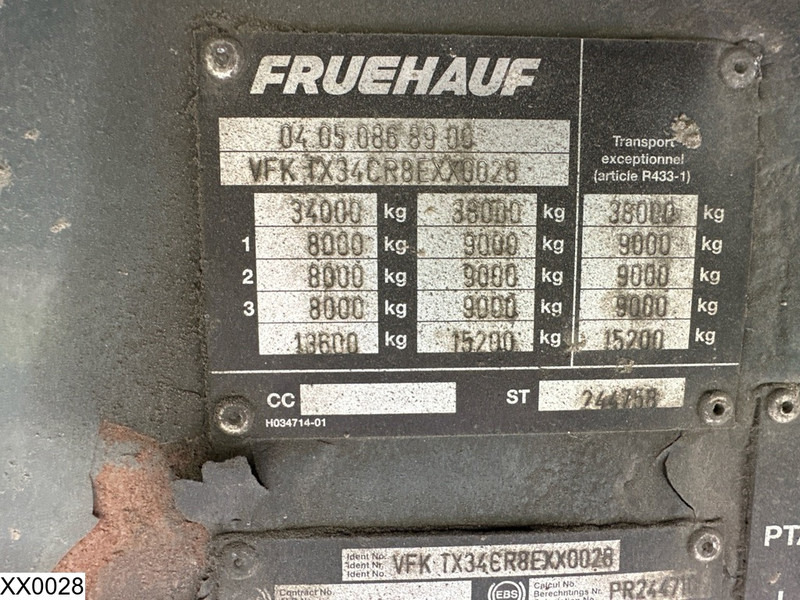 Fruehauf Tautliner - الخيمة نصف مقطورة: صور 4 Fruehauf Tautliner - الخيمة نصف مقطورة: صور 4