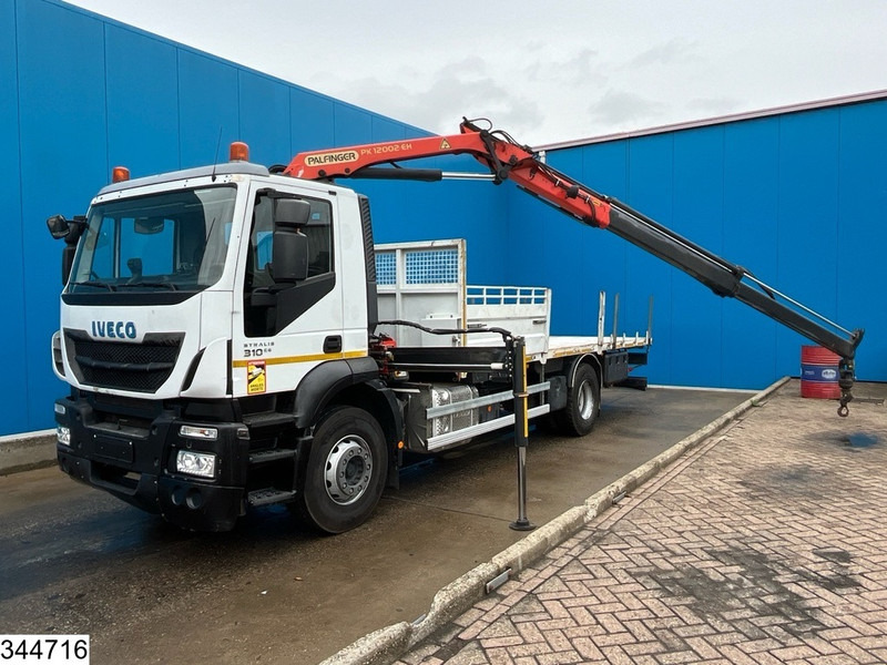 Iveco Stralis 310 EURO 6, Palfinger, Remote, Steelsuspension - شاحنات مسطحة, شاحنة كرين: صور 3 Iveco Stralis 310 EURO 6, Palfinger, Remote, Steelsuspension - شاحنات مسطحة, شاحنة كرين: صور 3