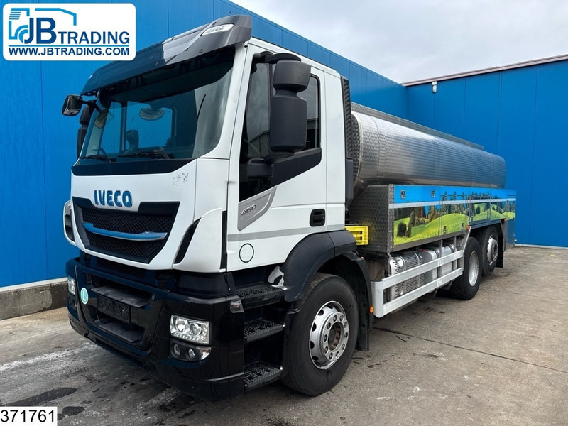 Iveco Stralis 460 6x2, EURO 6, 15,900 litres, Milk, Retarder, Lenk - شاحنة صهريج: صور 1 Iveco Stralis 460 6x2, EURO 6, 15,900 litres, Milk, Retarder, Lenk - شاحنة صهريج: صور 1