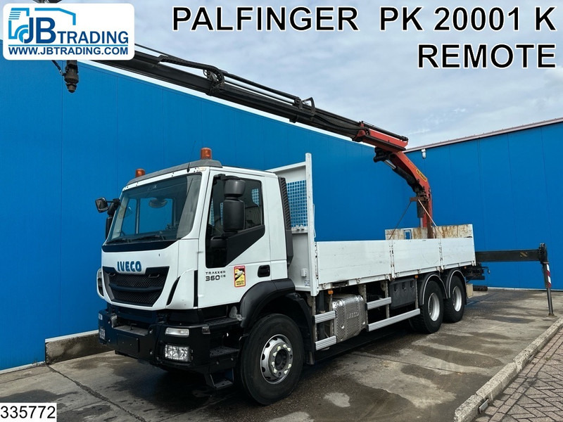Iveco Trakker 360 6X4, EURO 6, Palfinger, Retarder, Steel suspension - شاحنات مسطحة, شاحنة كرين: صور 1 Iveco Trakker 360 6X4, EURO 6, Palfinger, Retarder, Steel suspension - شاحنات مسطحة, شاحنة كرين: صور 1