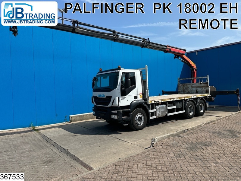 Iveco Trakker 410 6X4, EURO 6, Steel suspension, Retarder - شاحنات مسطحة, شاحنة كرين: صور 1 Iveco Trakker 410 6X4, EURO 6, Steel suspension, Retarder - شاحنات مسطحة, شاحنة كرين: صور 1
