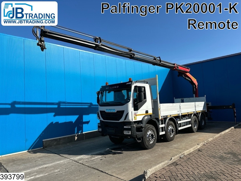 Iveco Trakker 410 8x4, EURO 6, Palfinger, Remote, Retarder - شاحنات مسطحة, شاحنة كرين: صور 1 Iveco Trakker 410 8x4, EURO 6, Palfinger, Remote, Retarder - شاحنات مسطحة, شاحنة كرين: صور 1