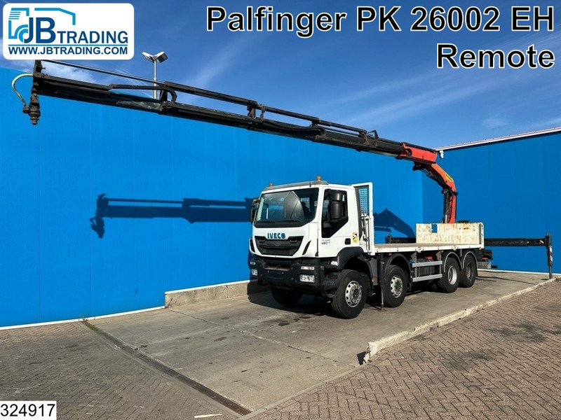 Iveco Trakker 8x4, EURO 6, Palfinger, Remote - شاحنات مسطحة, شاحنة كرين: صور 1 Iveco Trakker 8x4, EURO 6, Palfinger, Remote - شاحنات مسطحة, شاحنة كرين: صور 1