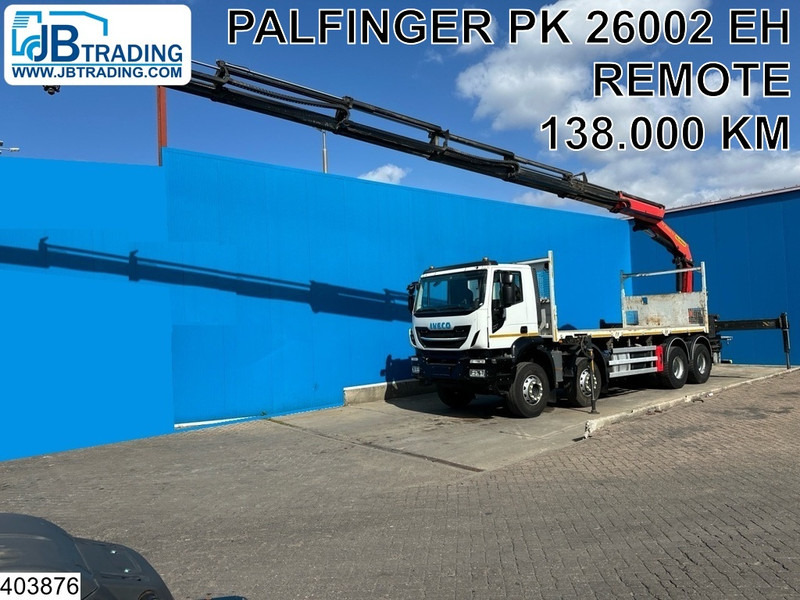 Iveco X-Way 360 8x4, EURO 6, Palfinger, Remote, Steel suspenion - شاحنات مسطحة, شاحنة كرين: صور 1 Iveco X-Way 360 8x4, EURO 6, Palfinger, Remote, Steel suspenion - شاحنات مسطحة, شاحنة كرين: صور 1