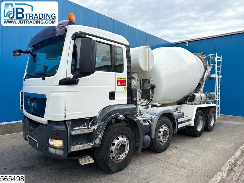 MAN TGS 32 400 8x4, Leaf suspension, Hub reduction - شاحنة خلاطة خرسانة: صور 1 MAN TGS 32 400 8x4, Leaf suspension, Hub reduction - شاحنة خلاطة خرسانة: صور 1