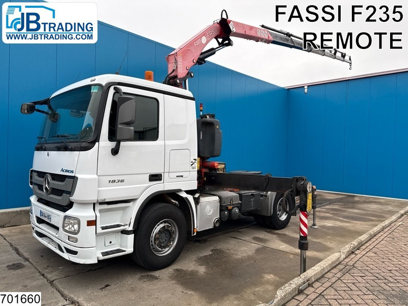 Mercedes-Benz Actros 1836 EURO 5, Fassi, Remote - شاحنة جرار: صور 1 Mercedes-Benz Actros 1836 EURO 5, Fassi, Remote - شاحنة جرار: صور 1