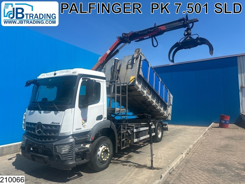 Mercedes-Benz Arocs 1833 EURO 6, Kipper, Palfinger - قلابات, شاحنة كرين: صور 1 Mercedes-Benz Arocs 1833 EURO 6, Kipper, Palfinger - قلابات, شاحنة كرين: صور 1