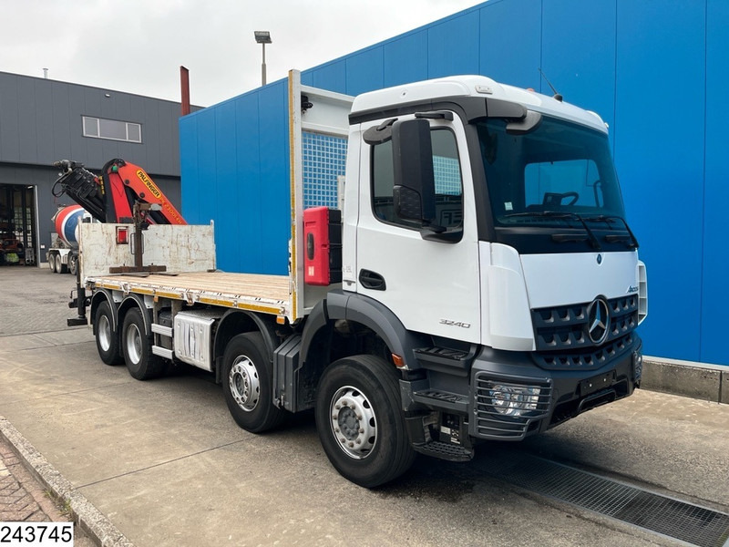 Mercedes-Benz Arocs 3240 8X4, EURO 6, Steel suspension, Palfinger - شاحنات مسطحة, شاحنة كرين: صور 3 Mercedes-Benz Arocs 3240 8X4, EURO 6, Steel suspension, Palfinger - شاحنات مسطحة, شاحنة كرين: صور 3