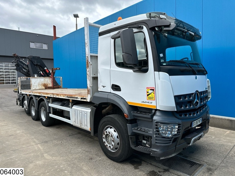 Mercedes-Benz Arocs 3243 8x4, EURO 6, Hiab, Remote - شاحنات مسطحة, شاحنة كرين: صور 3 Mercedes-Benz Arocs 3243 8x4, EURO 6, Hiab, Remote - شاحنات مسطحة, شاحنة كرين: صور 3