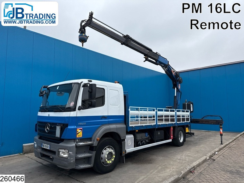 Mercedes-Benz Axor 1829 Manual, PM, Remote control - شاحنات مسطحة, شاحنة كرين: صور 1 Mercedes-Benz Axor 1829 Manual, PM, Remote control - شاحنات مسطحة, شاحنة كرين: صور 1