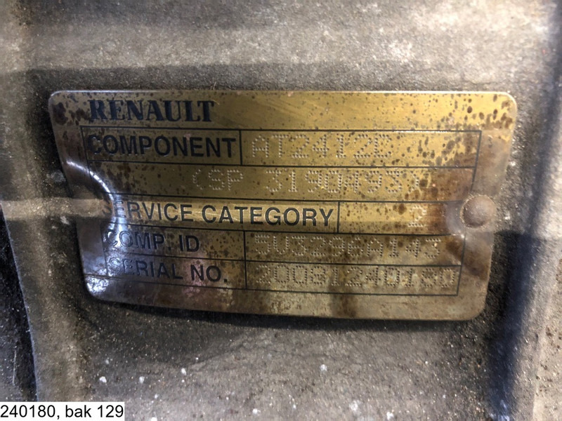 Renault AT2412C, Automatic, Retarder - علبة التروس: صور 3 Renault AT2412C, Automatic, Retarder - علبة التروس: صور 3