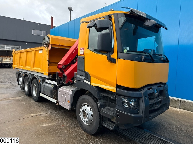 Renault C 430 8x4, EURO 6, HMF, Garnier - قلابات, شاحنة كرين: صور 3 Renault C 430 8x4, EURO 6, HMF, Garnier - قلابات, شاحنة كرين: صور 3