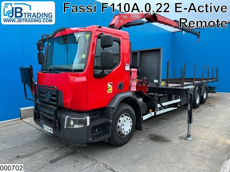Renault D 26 320 6x2, EURO 6, Fassi, Remote - شاحنات مسطحة, شاحنة كرين: صور 1 Renault D 26 320 6x2, EURO 6, Fassi, Remote - شاحنات مسطحة, شاحنة كرين: صور 1