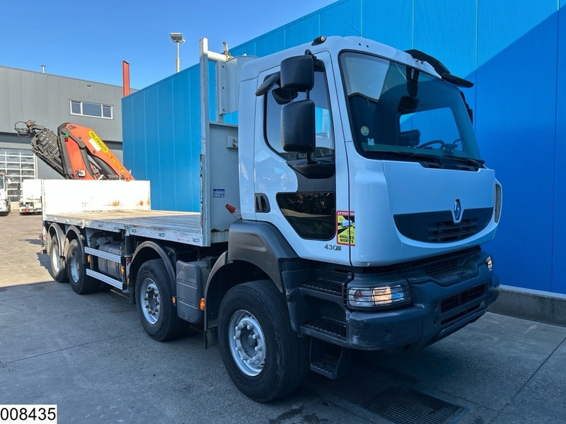 Renault Kerax 430 Dxi 8x4, EURO 5, Palfinger, Remote, Steel suspenion - شاحنات مسطحة, شاحنة كرين: صور 3 Renault Kerax 430 Dxi 8x4, EURO 5, Palfinger, Remote, Steel suspenion - شاحنات مسطحة, شاحنة كرين: صور 3