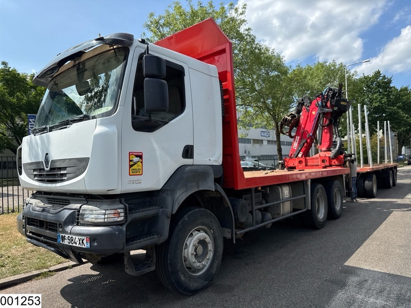 Renault Kerax 450 Dxi 6x4, Manual, Steel, Palfinger, Combi - شاحنة قطع الأشجار, شاحنة كرين: صور 2 Renault Kerax 450 Dxi 6x4, Manual, Steel, Palfinger, Combi - شاحنة قطع الأشجار, شاحنة كرين: صور 2