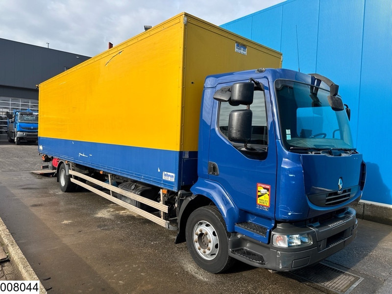 بصندوق مغلق شاحنة Renault Midlum 220 Dxi EURO 5, Dhollandia, Manual: صور 13