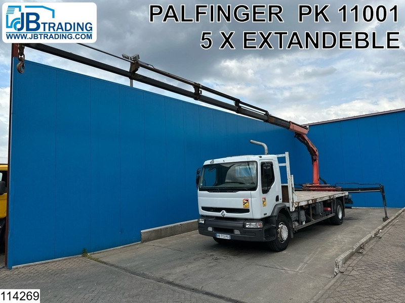 Renault Premium 270 Manual, Steel suspension, Palfinger - شاحنات مسطحة, شاحنة كرين: صور 1 Renault Premium 270 Manual, Steel suspension, Palfinger - شاحنات مسطحة, شاحنة كرين: صور 1