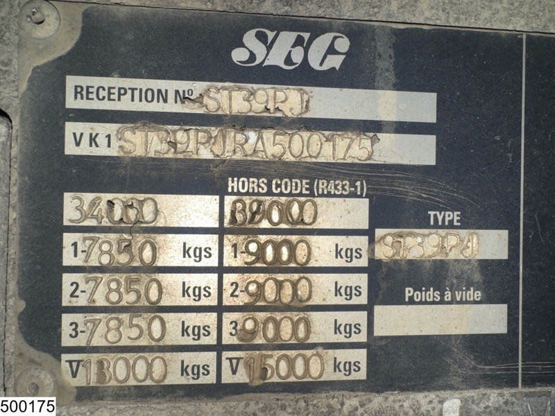 Samro gesloten bak 15 Units. - بصندوق مغلق نصف مقطورة: صور 4 Samro gesloten bak 15 Units. - بصندوق مغلق نصف مقطورة: صور 4