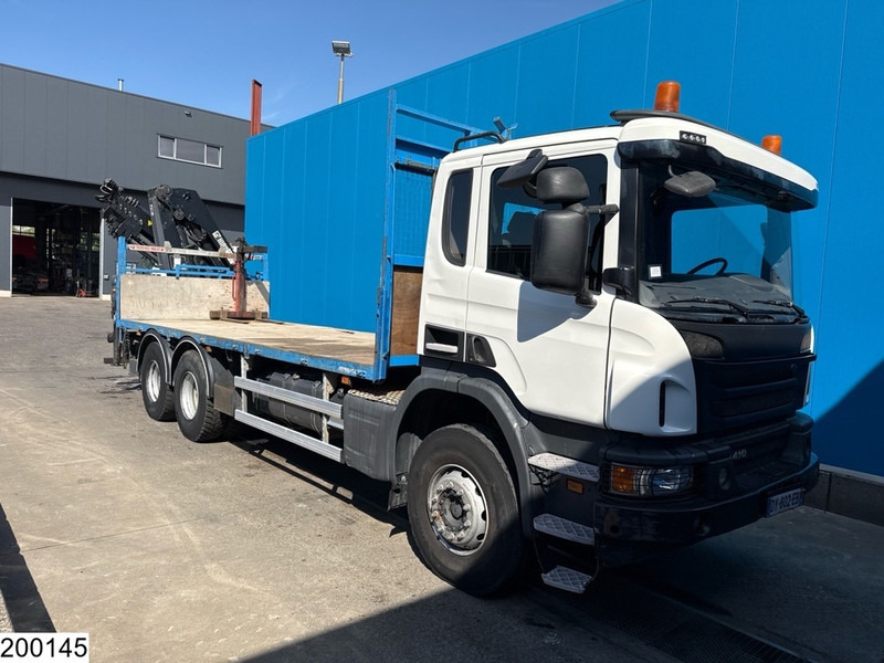 Scania P 410 6x4, EURO 6, Retarder, HIAB, Remote - شاحنات مسطحة, شاحنة كرين: صور 4 Scania P 410 6x4, EURO 6, Retarder, HIAB, Remote - شاحنات مسطحة, شاحنة كرين: صور 4