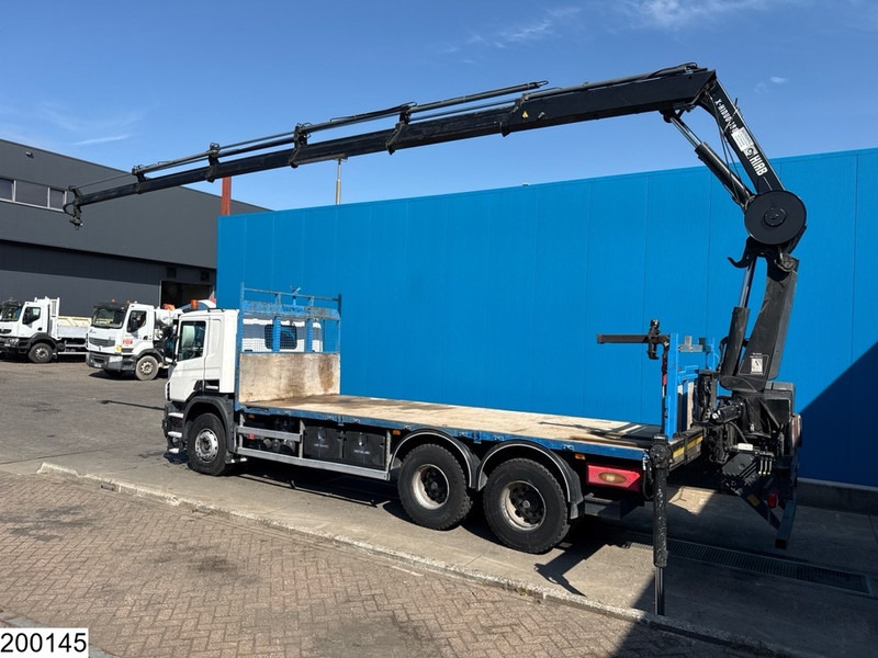 Scania P 410 6x4, EURO 6, Retarder, HIAB, Remote - شاحنات مسطحة, شاحنة كرين: صور 2 Scania P 410 6x4, EURO 6, Retarder, HIAB, Remote - شاحنات مسطحة, شاحنة كرين: صور 2