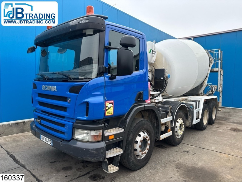 Scania P 420 EURO 5, Retarder, 9m3, Steel suspension - شاحنة خلاطة خرسانة: صور 1 Scania P 420 EURO 5, Retarder, 9m3, Steel suspension - شاحنة خلاطة خرسانة: صور 1