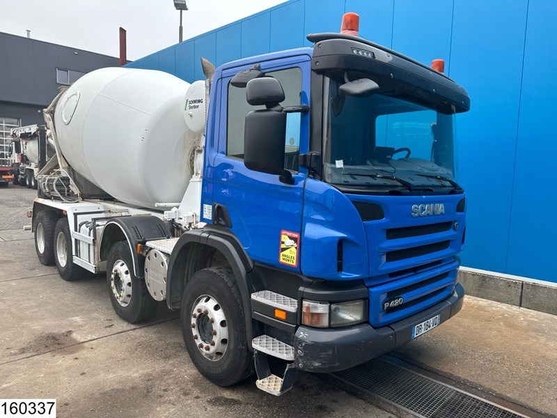 Scania P 420 EURO 5, Retarder, 9m3, Steel suspension - شاحنة خلاطة خرسانة: صور 3 Scania P 420 EURO 5, Retarder, 9m3, Steel suspension - شاحنة خلاطة خرسانة: صور 3