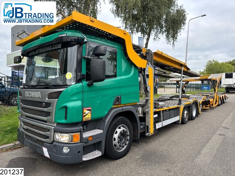 Scania P 450 6x2, EURO 6, Combi, Rolfo, Retarder - شاحنة نقل سيارات شاحنة: صور 1 Scania P 450 6x2, EURO 6, Combi, Rolfo, Retarder - شاحنة نقل سيارات شاحنة: صور 1
