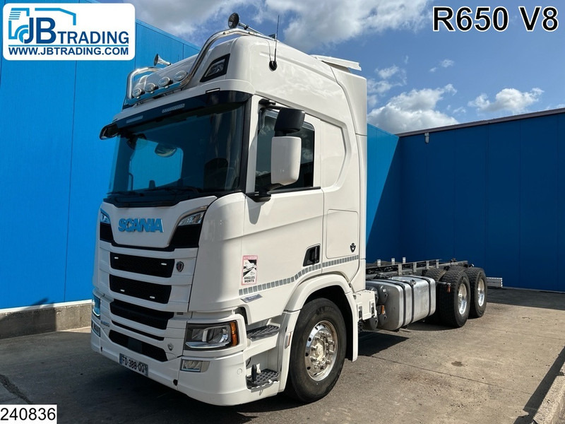 Scania R 650 6X4, EURO 6, Retarder, PTO - الشاسيه شاحنة: صور 1 Scania R 650 6X4, EURO 6, Retarder, PTO - الشاسيه شاحنة: صور 1