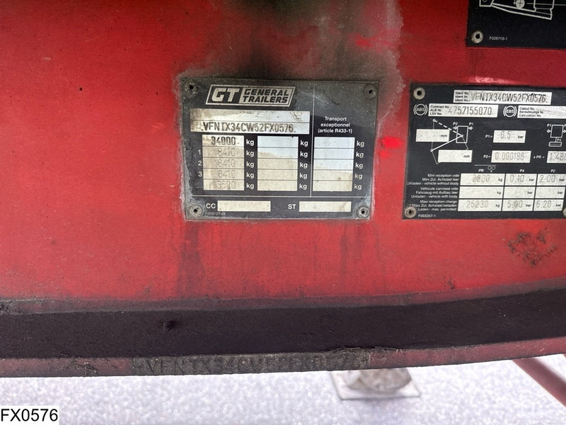 Trailor open laadbak Kennis 16000 - نصف مقطورة مسطحة: صور 5 Trailor open laadbak Kennis 16000 - نصف مقطورة مسطحة: صور 5