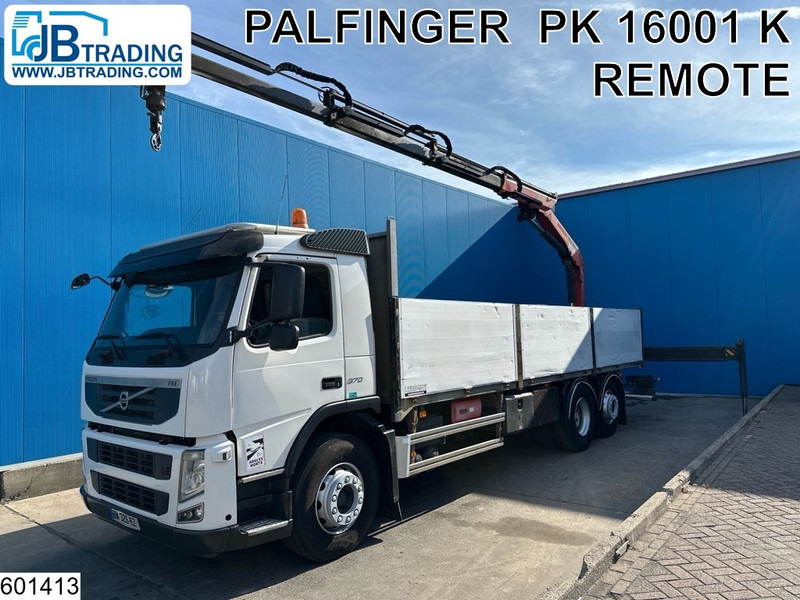 Volvo FM 370 6X2, EURO 5, Palfinger, Remote - شاحنات مسطحة, شاحنة كرين: صور 1 Volvo FM 370 6X2, EURO 5, Palfinger, Remote - شاحنات مسطحة, شاحنة كرين: صور 1