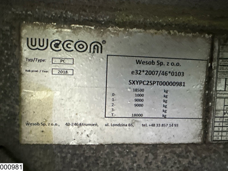 Wecon middenas - مقطورات مسطحة: صور 4 Wecon middenas - مقطورات مسطحة: صور 4