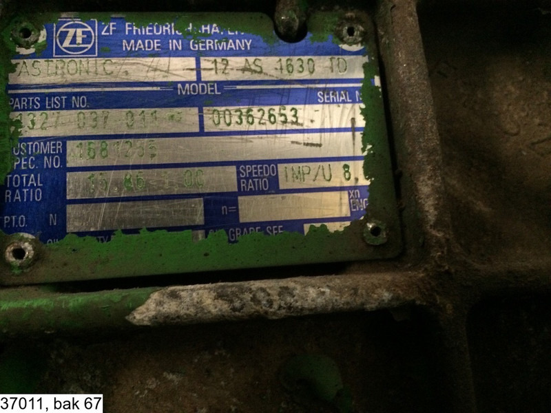 ZF 12 AS 4630 TD, Astronic, Automatic - علبة التروس: صور 2 ZF 12 AS 4630 TD, Astronic, Automatic - علبة التروس: صور 2