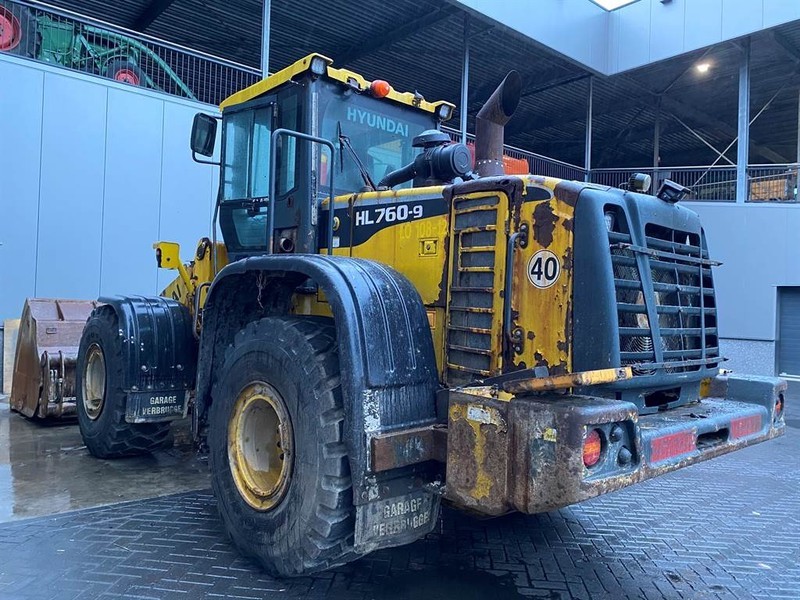 Hyundai HL 760 -9 (For parts) - اللودر بعجل: صور 2 Hyundai HL 760 -9 (For parts) - اللودر بعجل: صور 2