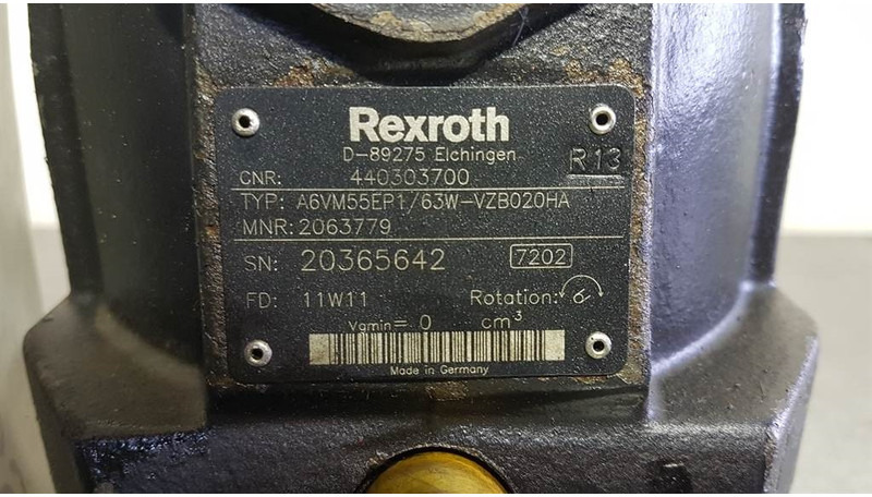 Rexroth A6VM55EP1/63W - Drive motor/Fahrmotor/Rijmotor - علم السوائل المتحركة: صور 4 Rexroth A6VM55EP1/63W - Drive motor/Fahrmotor/Rijmotor - علم السوائل المتحركة: صور 4