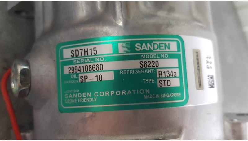 SANDEN SD7H15-S8220-Compressor/Kompressor/Aircopom - كمبروسر مكيف - آلات البناء: صور 3 SANDEN SD7H15-S8220-Compressor/Kompressor/Aircopom - كمبروسر مكيف - آلات البناء: صور 3