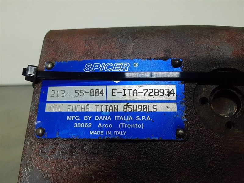 المحور و قطع الغيار - آلات البناء Spicer Dana 213/55-004 - Differential/Differentieel: صور 6
