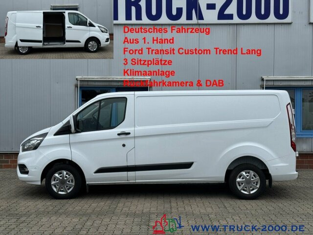 Ford Transit Custom Lang Trend 3Sitzer + Klima + DAB - فان المدمجة: صور 1 Ford Transit Custom Lang Trend 3Sitzer + Klima + DAB - فان المدمجة: صور 1