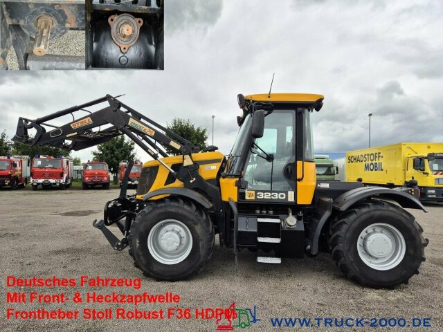 JCB Fastrac HMV 3230 2 Zapfwellen + Frontheber Stoll - جرار: صور 1 JCB Fastrac HMV 3230 2 Zapfwellen + Frontheber Stoll - جرار: صور 1
