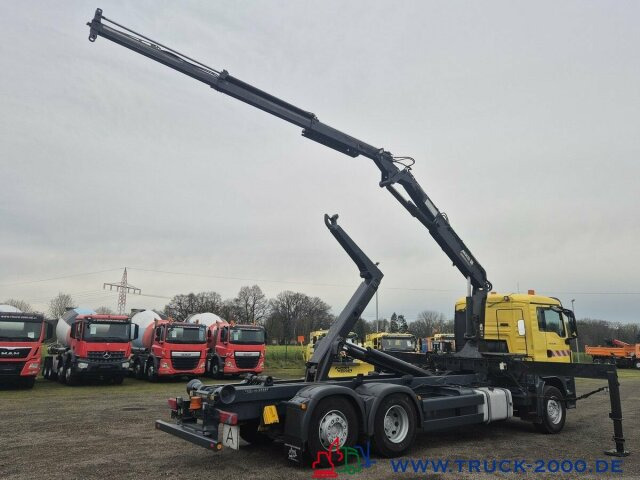 MAN TGS 26.320 Meiller RK 2070+ Kran MKG HLK 177+FB - شاحنة ذات الخطاف, شاحنة كرين: صور 2 MAN TGS 26.320 Meiller RK 2070+ Kran MKG HLK 177+FB - شاحنة ذات الخطاف, شاحنة كرين: صور 2