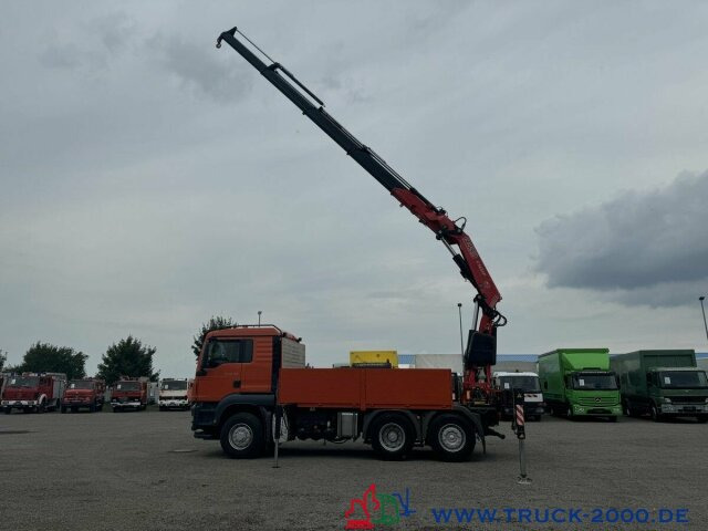 MAN TGS 28.480 6x4H FASSI F365 8m4t AHK41t Lenkachse - شاحنات مسطحة, شاحنة كرين: صور 1 MAN TGS 28.480 6x4H FASSI F365 8m4t AHK41t Lenkachse - شاحنات مسطحة, شاحنة كرين: صور 1