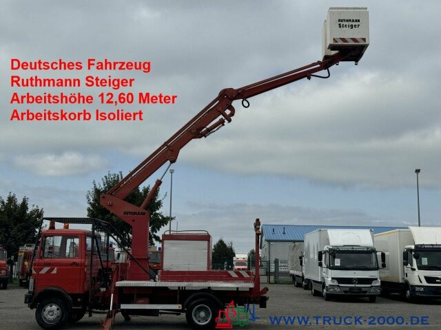 Mercedes-Benz 709 D Ruthmann Hubsteiger Arbeitshöhe 12,60 m - مصاعد الازدهار محمولة على شاحنة: صور 1 Mercedes-Benz 709 D Ruthmann Hubsteiger Arbeitshöhe 12,60 m - مصاعد الازدهار محمولة على شاحنة: صور 1