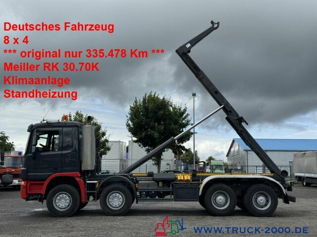 Mercedes-Benz Actros 3248 8x4 Meiller RK 30.70K NUR 335.482 Km - شاحنة ذات الخطاف: صور 1 Mercedes-Benz Actros 3248 8x4 Meiller RK 30.70K NUR 335.482 Km - شاحنة ذات الخطاف: صور 1