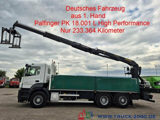Mercedes-Benz Axor 2536 Palfinger PK 18001 HP Nur 233.964 KM - شاحنات مسطحة, شاحنة كرين: صور 1 Mercedes-Benz Axor 2536 Palfinger PK 18001 HP Nur 233.964 KM - شاحنات مسطحة, شاحنة كرين: صور 1