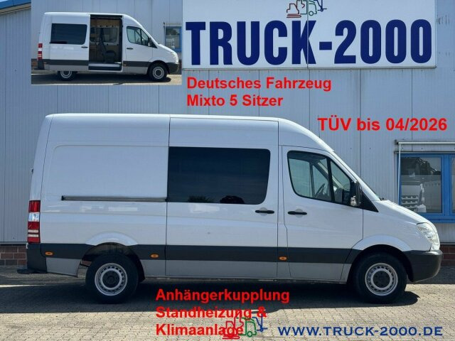 Mercedes-Benz Sprinter 213 Mixto 5 Sitzer Klima Standhzg. AHK - فان المدمجة: صور 1 Mercedes-Benz Sprinter 213 Mixto 5 Sitzer Klima Standhzg. AHK - فان المدمجة: صور 1