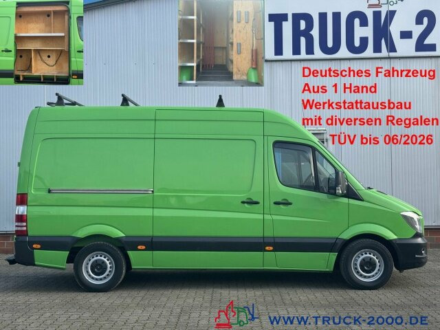 Mercedes-Benz Sprinter 316 Hoch + Lang + Werkstattausbau + AHK - فان: صور 1 Mercedes-Benz Sprinter 316 Hoch + Lang + Werkstattausbau + AHK - فان: صور 1