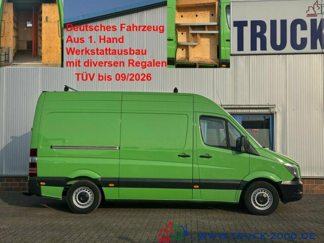 Mercedes-Benz Sprinter 316 Hoch + Lang + Werkstattausbau Klima - فان: صور 1 Mercedes-Benz Sprinter 316 Hoch + Lang + Werkstattausbau Klima - فان: صور 1