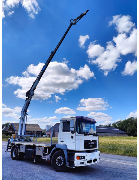 MAN 18.410 F2000 Cormach 22000 E4F + jib - شاحنات مسطحة, شاحنة كرين: صور 1 MAN 18.410 F2000 Cormach 22000 E4F + jib - شاحنات مسطحة, شاحنة كرين: صور 1